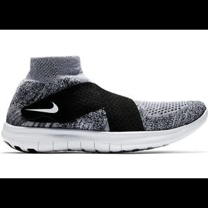 Nike Free RN Motion Flyknit 2017 Black White